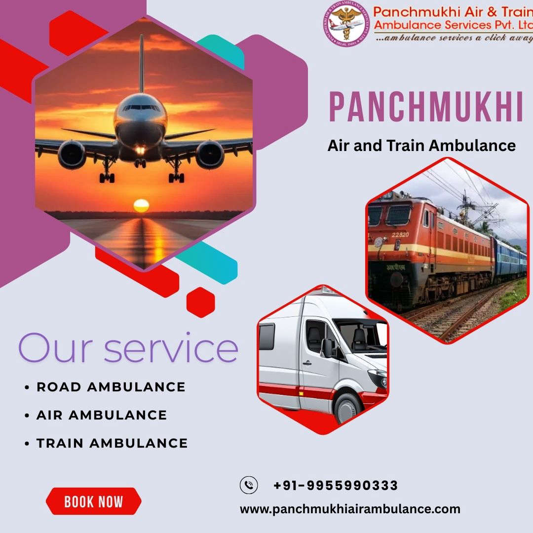 Hire an Air Ambulance in Chennai with the Superior Medical System by Panchmukhi