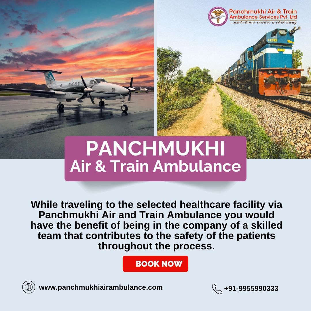 Get an Emergency Air Ambulance from Mumbai by Panchmukhi with Superb Medical Amenities