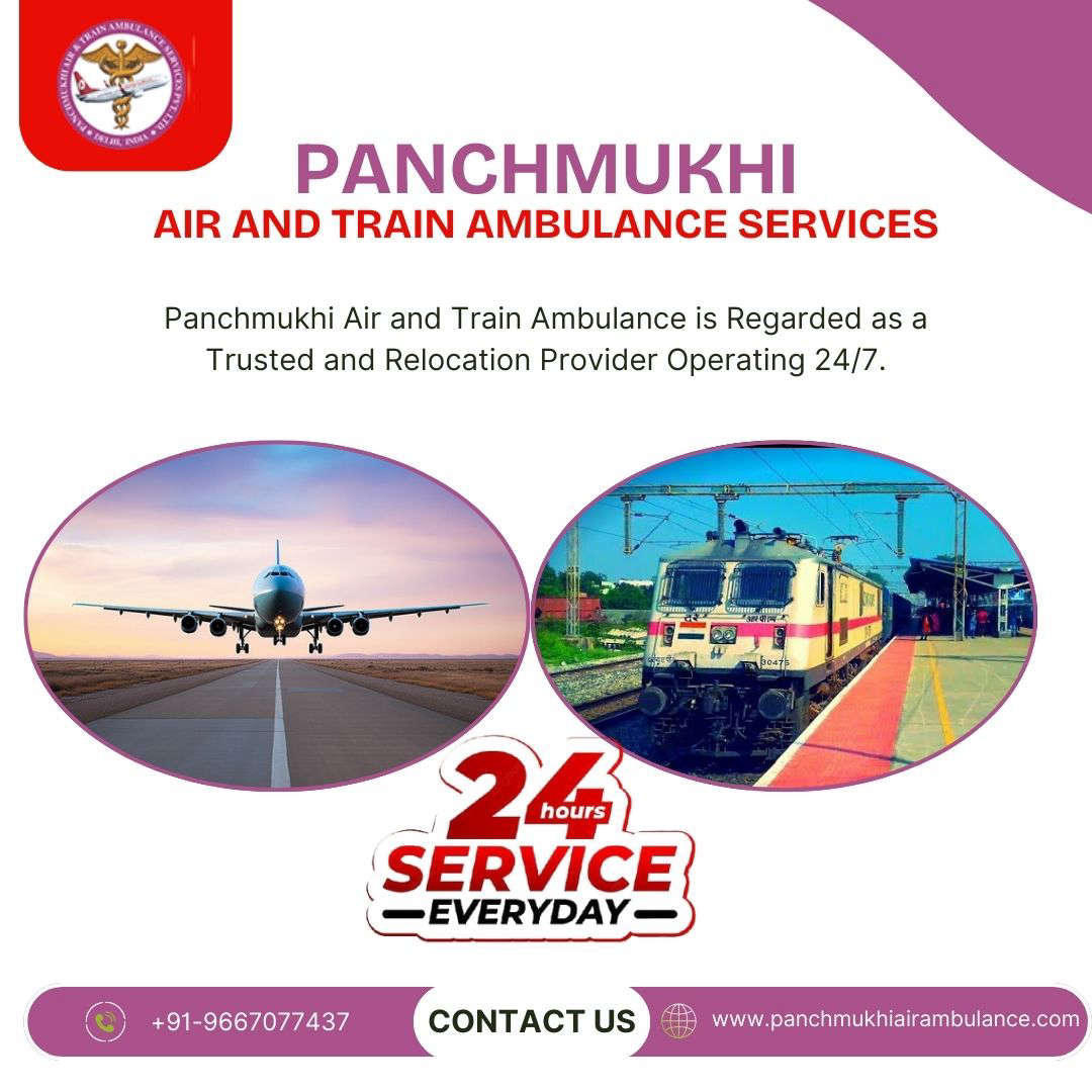 Use Air Ambulance in Patna with Superior Medical Services by Panchmukhi 