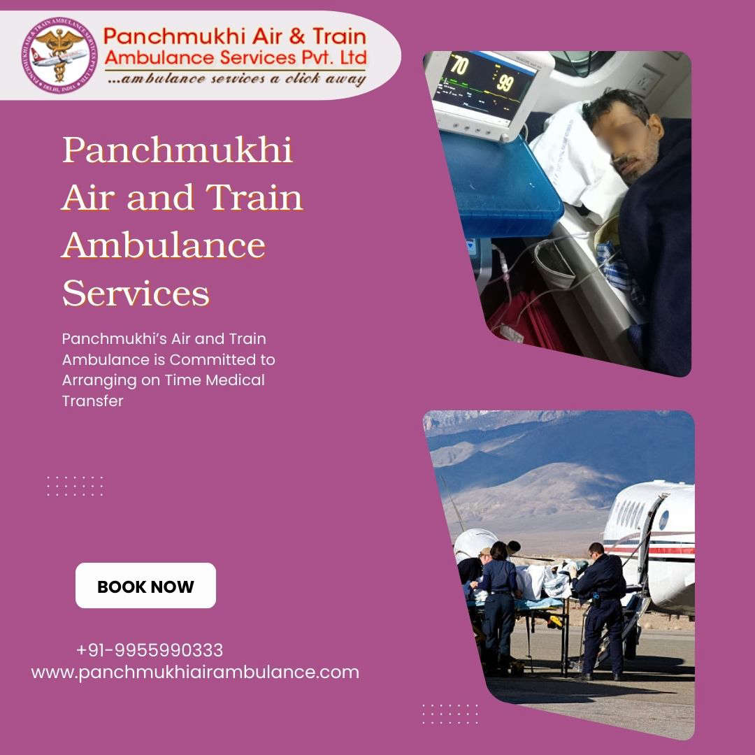 Select Air Ambulance in Varanasi with Superior Medical Facility by Panchmukhi