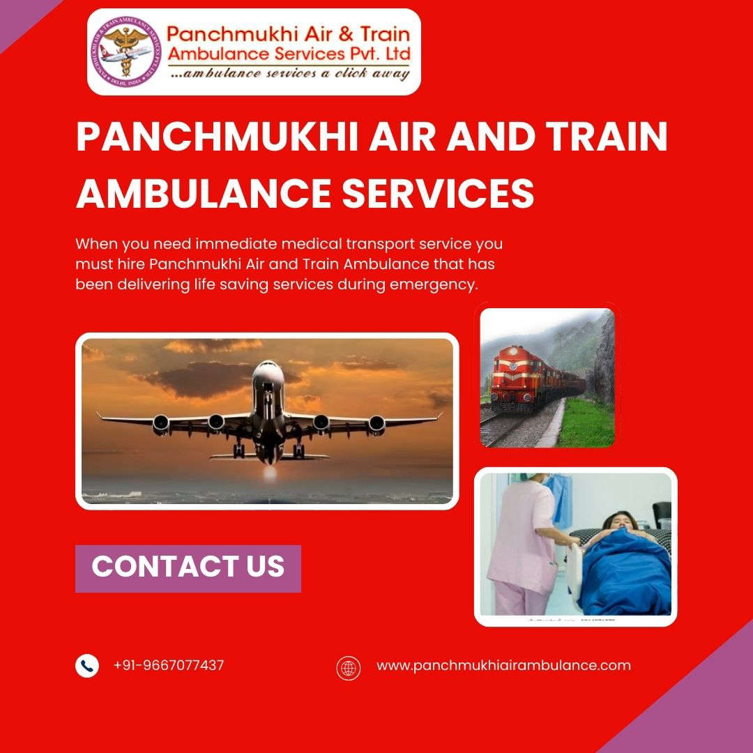 Obtain an Air Ambulance in Kolkata by Panchmukhi with Fabulous Medical Services