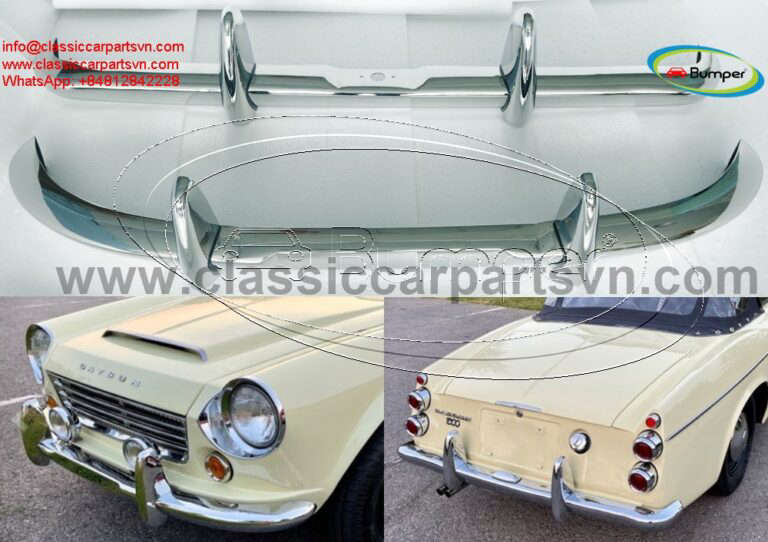 Bumpers With Overriders of Datsun Roadster Fairlady (1962-1970)