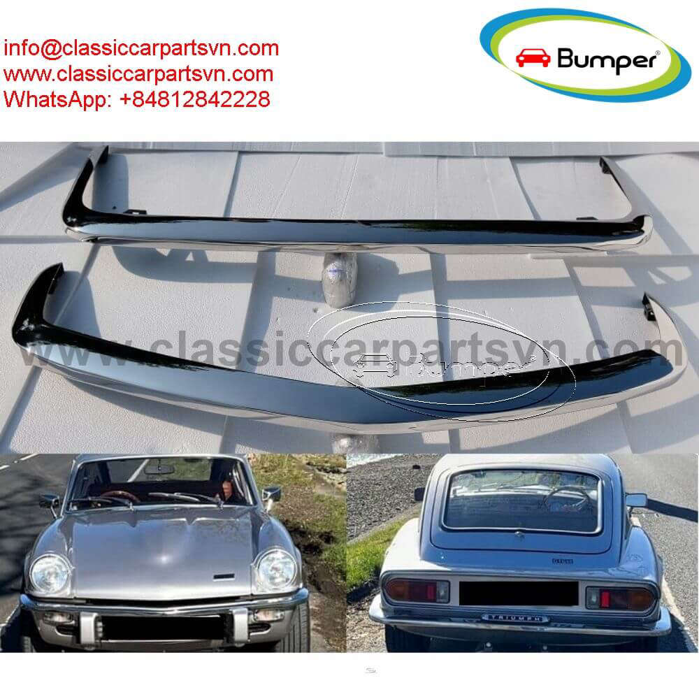 Triumph Spitfire MK4, 1500, GT6 MK3 bumpers